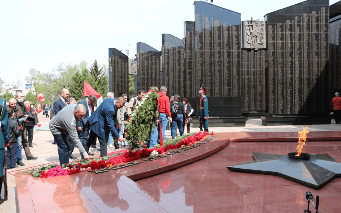 Хабаровск площадь славы на